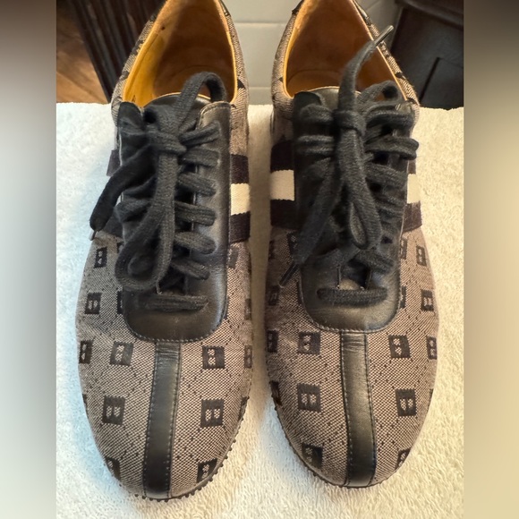 Bally Sneaker Size 7 Black - Picture 2 of 6